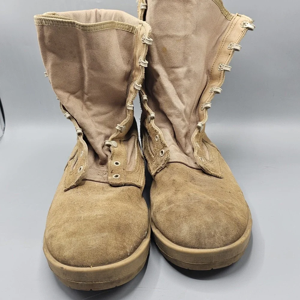Belleville Army Combat Boots Hot Weather-Flame Resistant Vibram 340A 14.5 R